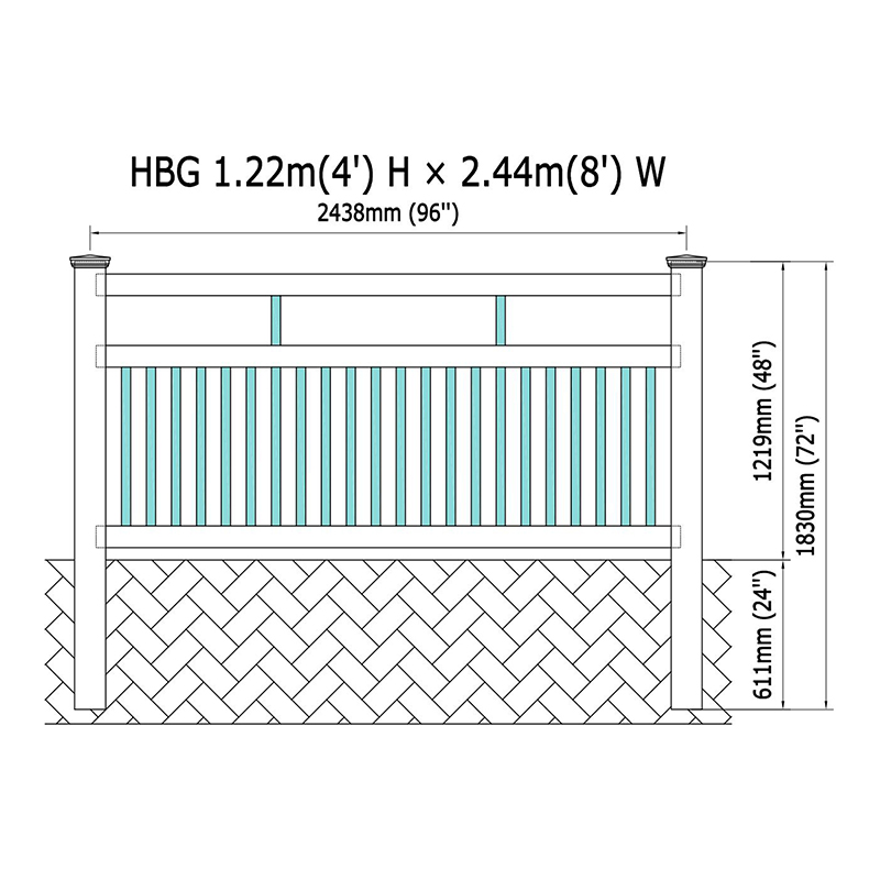 HBG塑料护栏