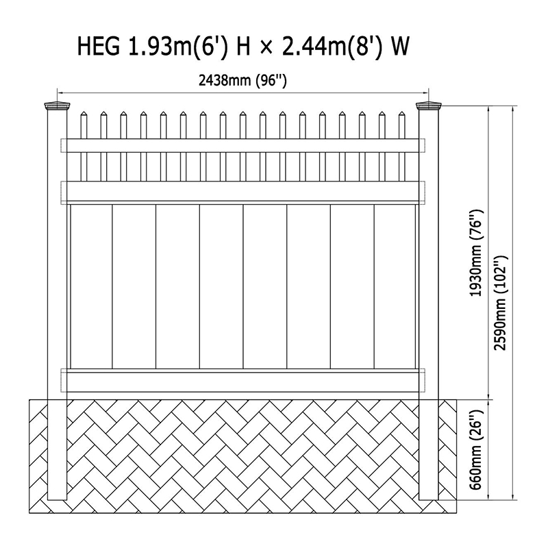 HEG PVC T&G 面板